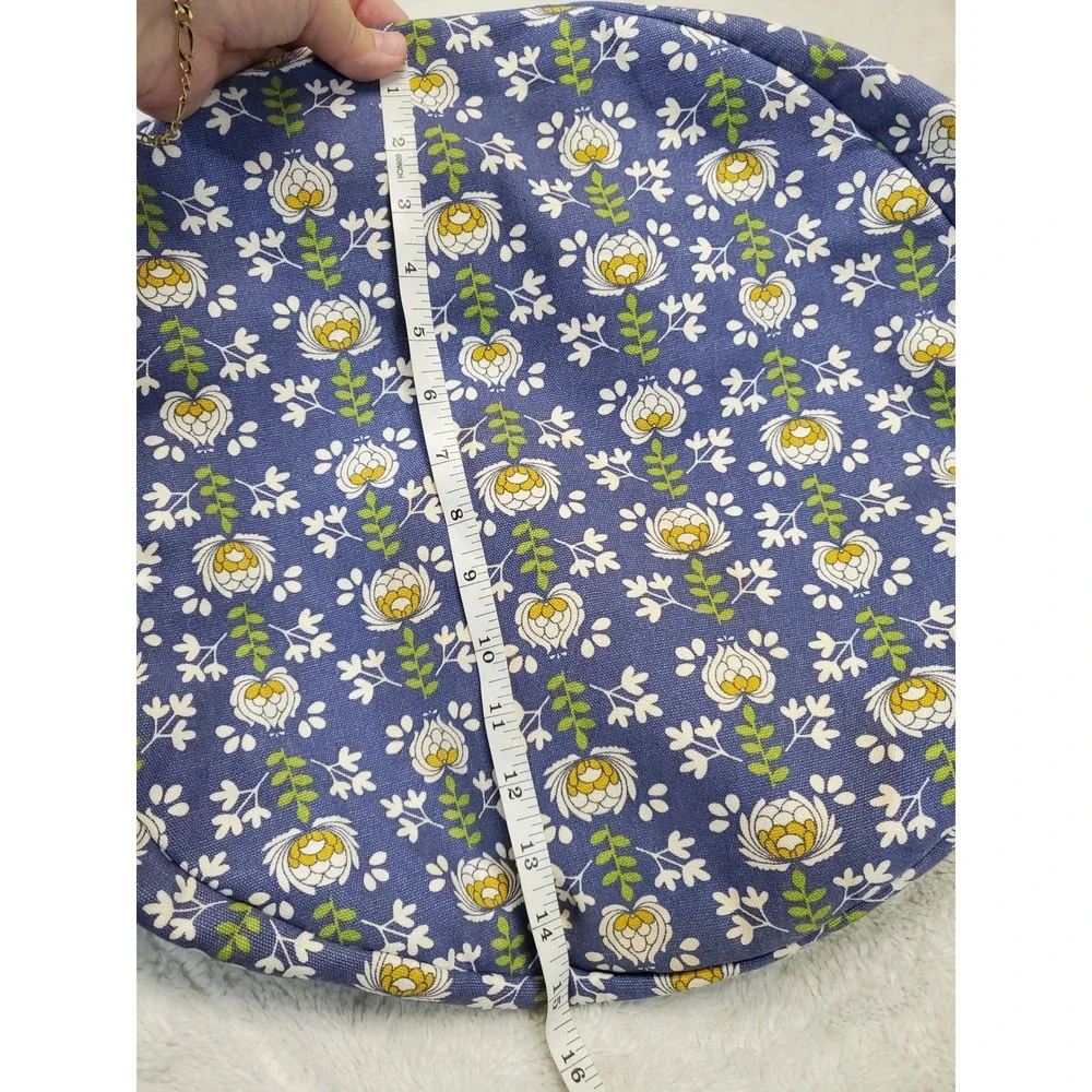 Matilda Jane Mint Green Blue FLoral Daydream Fabric Storage Tote Toy Box Set 2
